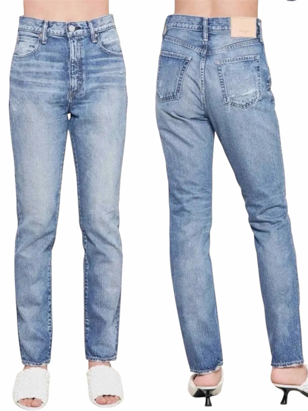 Moussy Vintage Orlando Straight-Leg Jeans